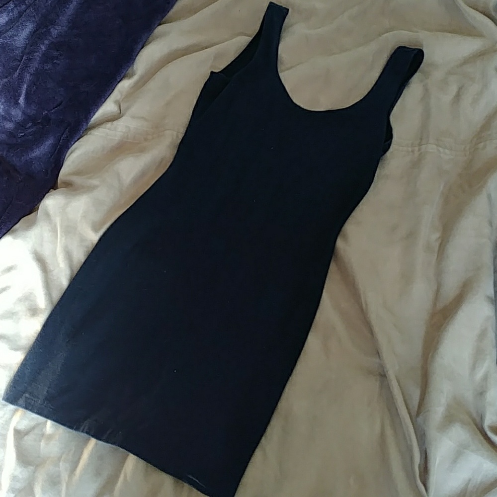 Forever21 Black Backless Bodycon Dress