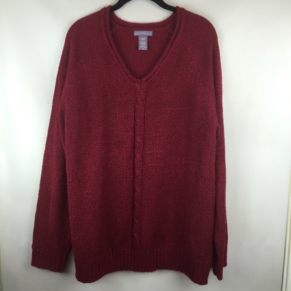 Laura Scott V-neck Sweater.