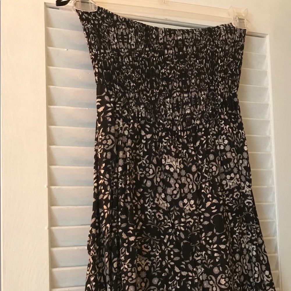 Strapless dress from Urban Outfitters