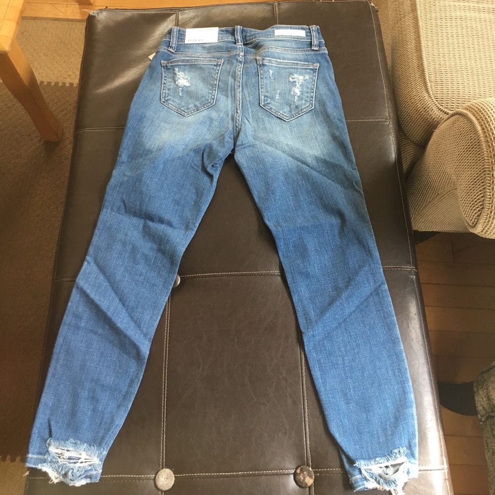 Charlotte Russe Crop Jeans