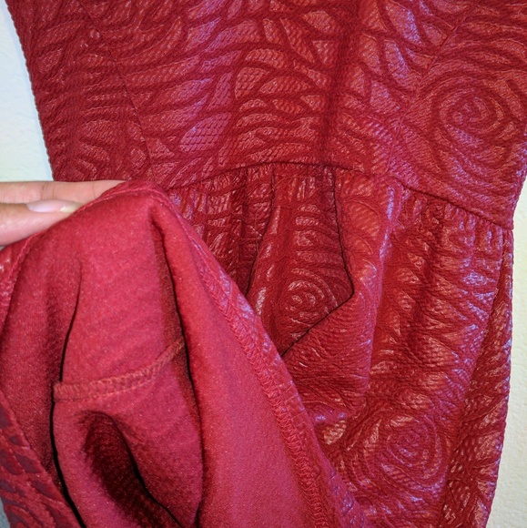 🌹Red mini-dress - Picture 1 of 3