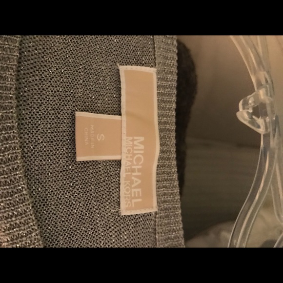 Michael Kors Grey sparkly top - Picture 4 of 5