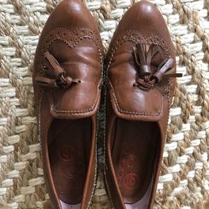Big Buddah Brown leather loafers. Fall shoes!  🍁