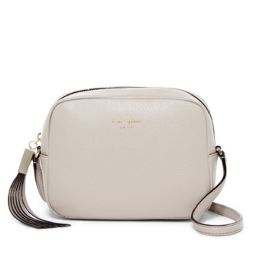 Kate Spade beige crossbody purse