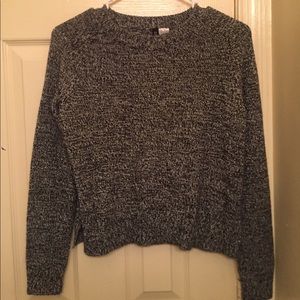 Gray and Black Sweater
