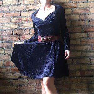 Vtg Lagenes Black Velvet Dress Vtg Lagenes Black Velvet Dress
