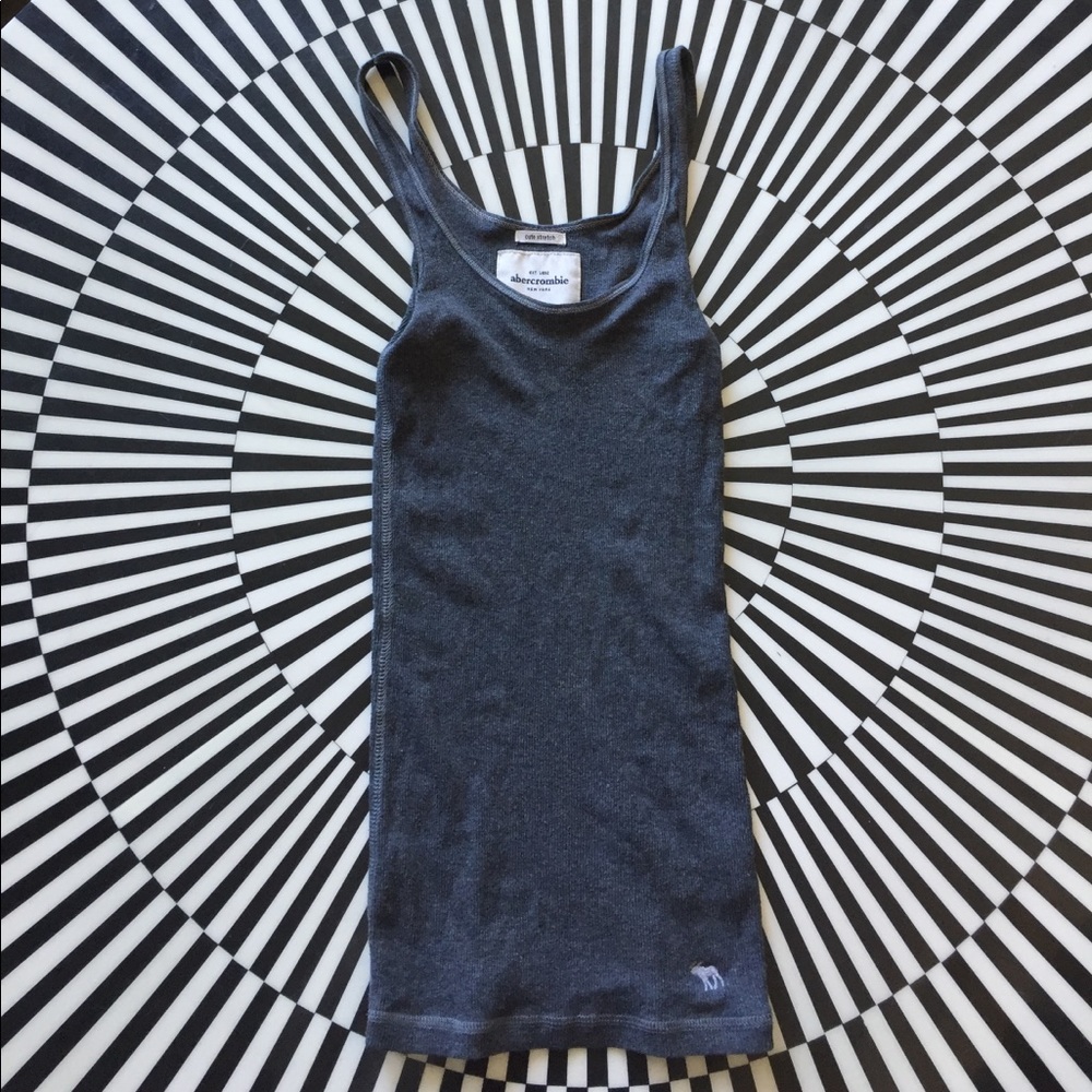 Abercrombie Grey Tank