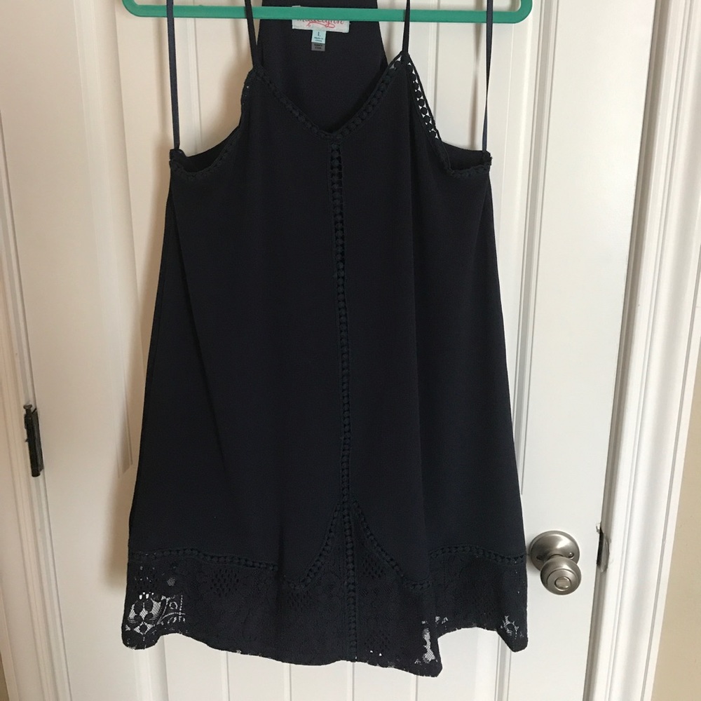 Navy blue dress size large