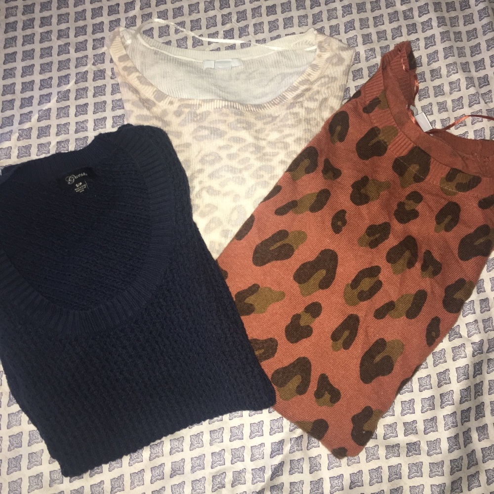 ‼️3 SWEATERS. 🌻🌸🌺