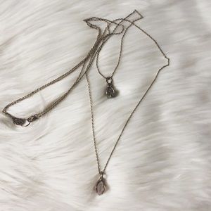 Double Strand Crystal Necklace Double Strand Crystal Necklace