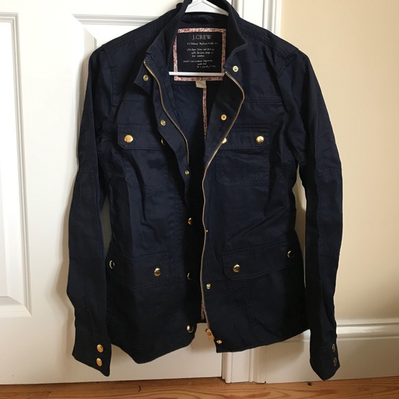 J. Crew Jackets & Blazers - J Crew blue jacket ⭐️ Brand new!