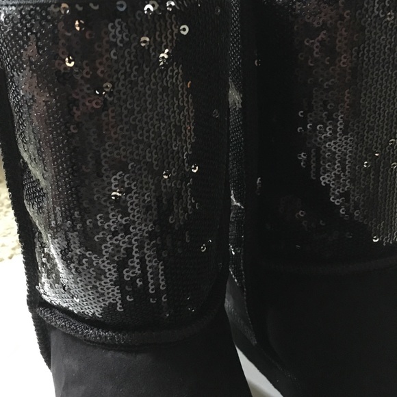 ‼️LAST CHANCE SALE ‼️ fur lined boots with sequins - Picture 7 of 8