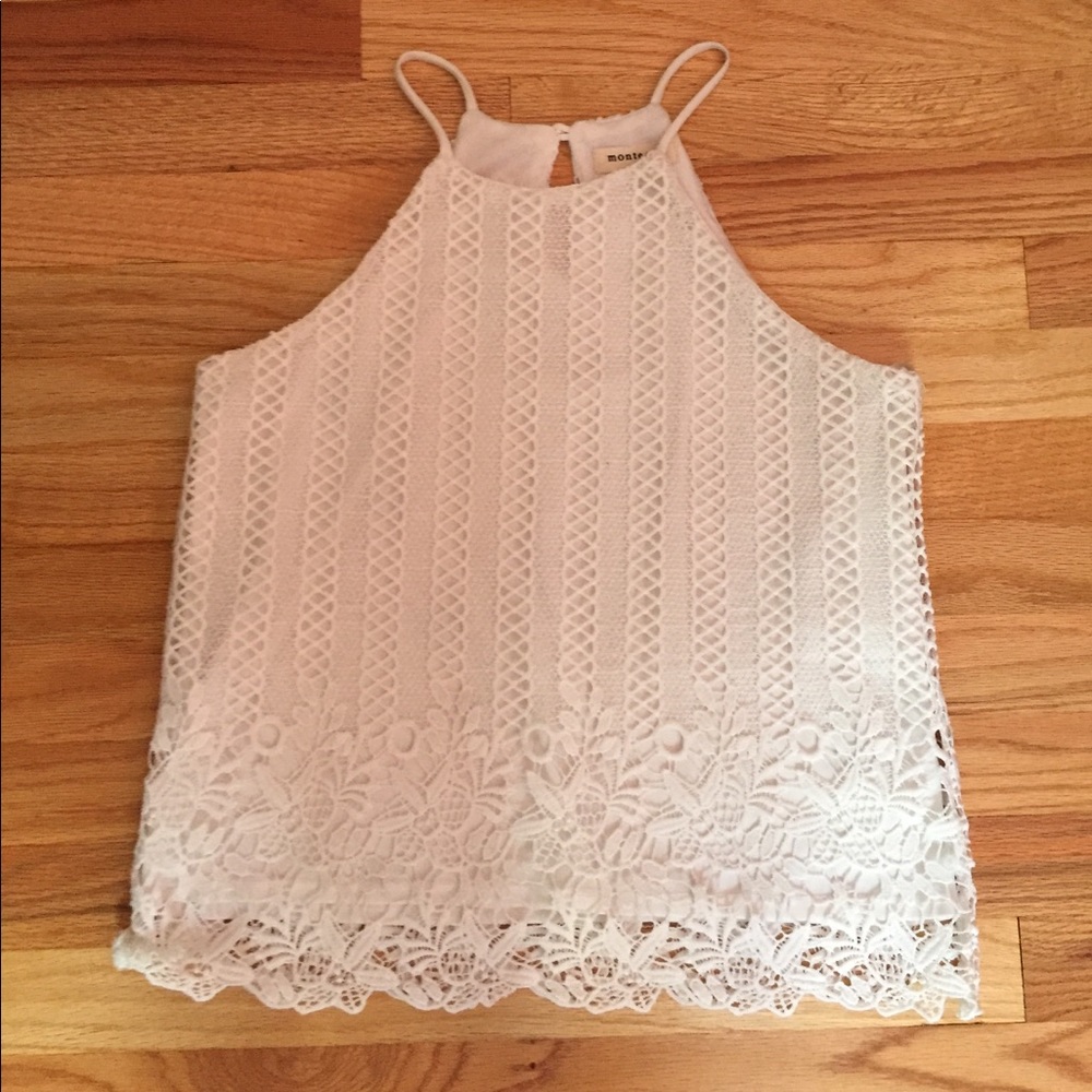 High neck top