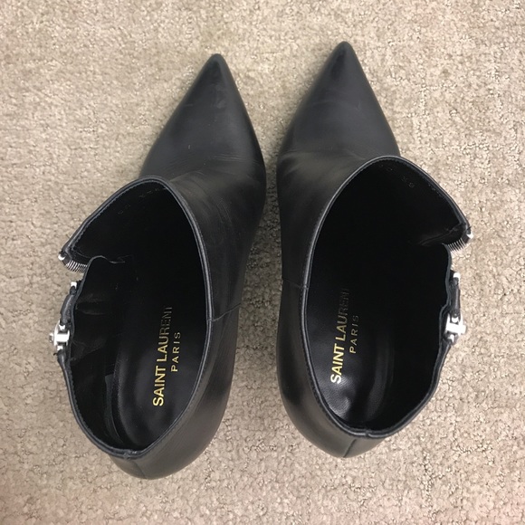 🚫SOLD🚫 Saint Laurent Double Zip Ankle Booties - Picture 3 of 8
