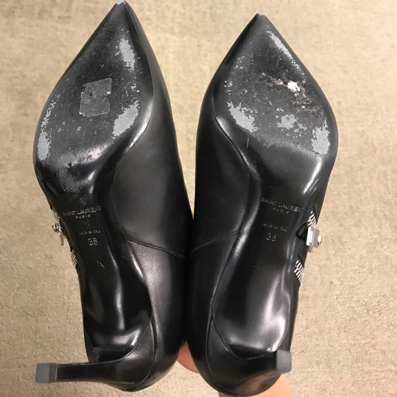 🚫SOLD🚫 Saint Laurent Double Zip Ankle Booties - Picture 5 of 8