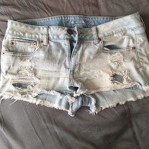 American eagle jean shorts