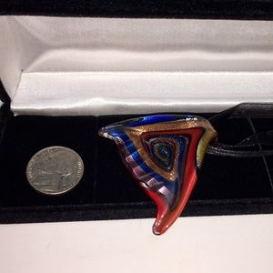 MEDITERRANEAN GLASS  NECKLACE FROM THE AGEAN SEA