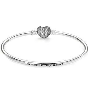 Pandora "Always in my heart" bangle bracelet