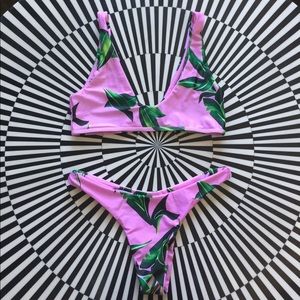 Pink Tropical Bikini