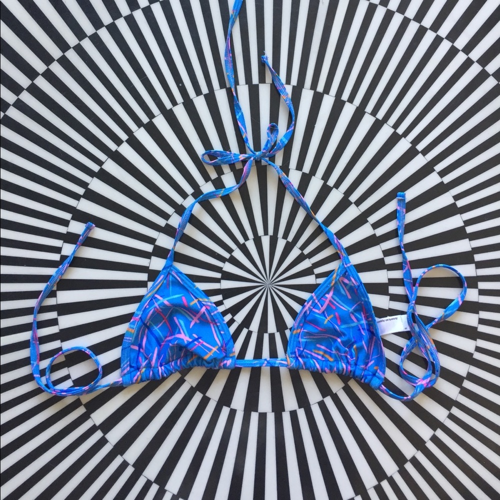 American Apparel Blue Bikini