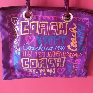 Coach Poppy Handle Bag