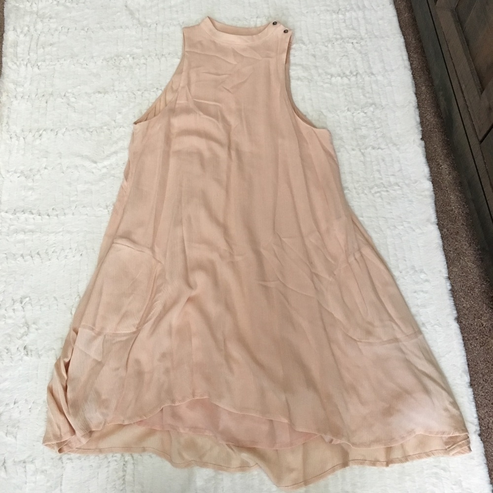 Somedays Lovin swing dress in peach LAST CHANCE