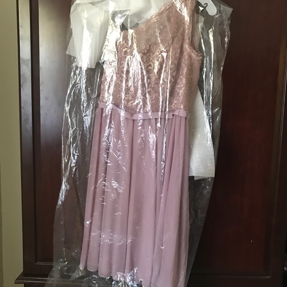 Short bridesmaid / homecoming dress / prom dress - Picture 4 of 5