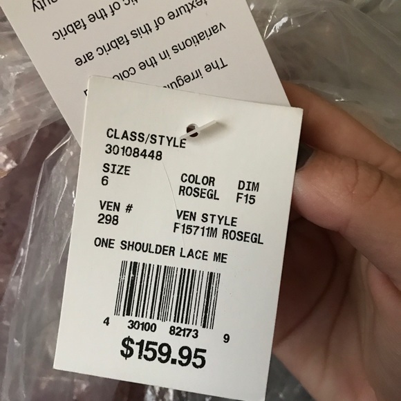 Short bridesmaid / homecoming dress / prom dress - Picture 5 of 5