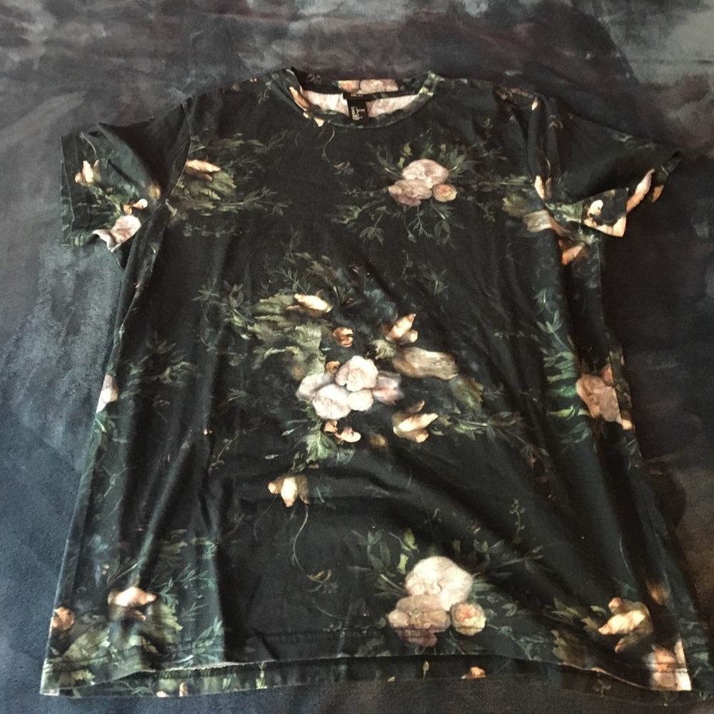 H&M flowered shirt
