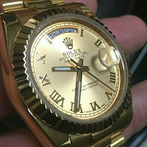 Yellow gold day date Yellow gold day date