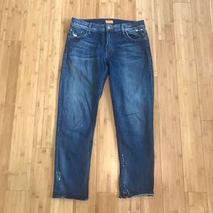 Mother "The Drop Out" Jeans, in "Tequila Sunrise"