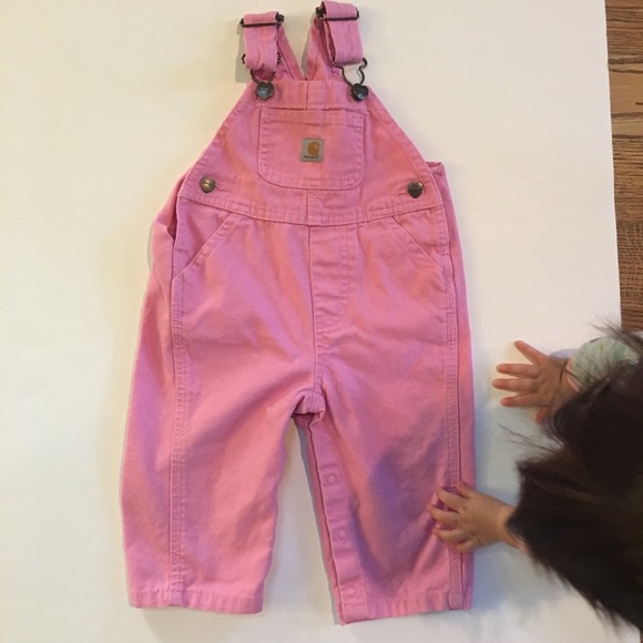 carhartt overalls pink