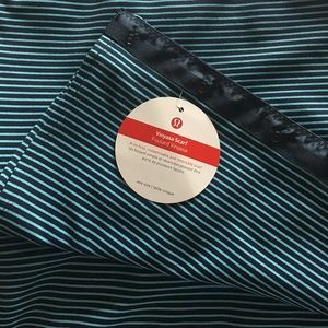 Teal/Navy LuLuLemon Vinyasa scarf.  New with tags.