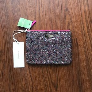 Kate Spade Little Gia Glitter Pouch