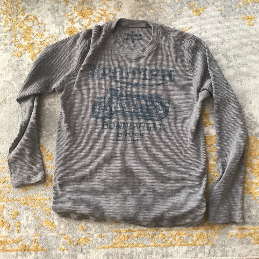 Lucky/Triumph waffle texture shirt
