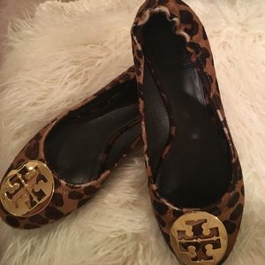 Leopard print Tory Burch flats