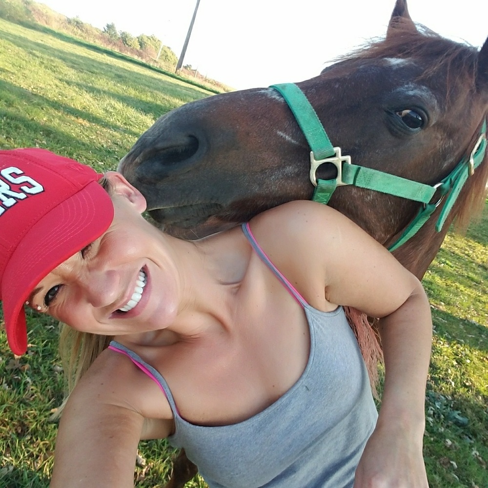 All profits will go to my rescue horses vet care!