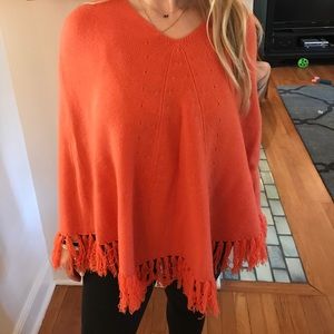 Max Studio cashmere poncho