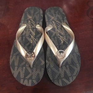 Michael Kors flip flops