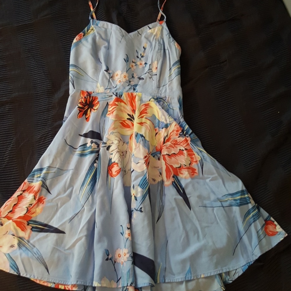 Floral print dress