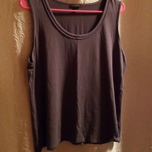 Talbots Slinky Scoop Neck Shell