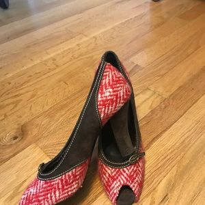 Miu Miu tweed heels