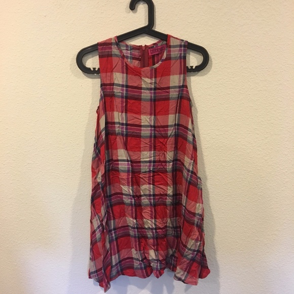 Boohoo Dresses & Skirts - Boohoo red plaid dress Boohoo Dresses & Skirts - Boohoo red plaid dress