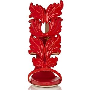 FLASH SALE!! Red Suede winged sandals