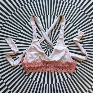 Planet Blue Bikini Top