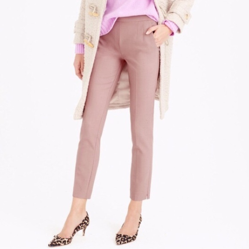 J. Crew Martie Pant in Bi-Stretch Wool Sz 2P