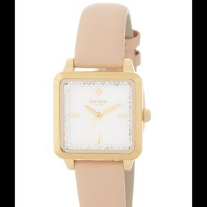 ๐Kate Spade โ ๏ธ Gold and Taupe Leather Watch ๐Kate Spade โ ๏ธ Gold and Taupe Leather Watch