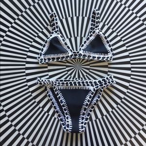 Black and White Bikini