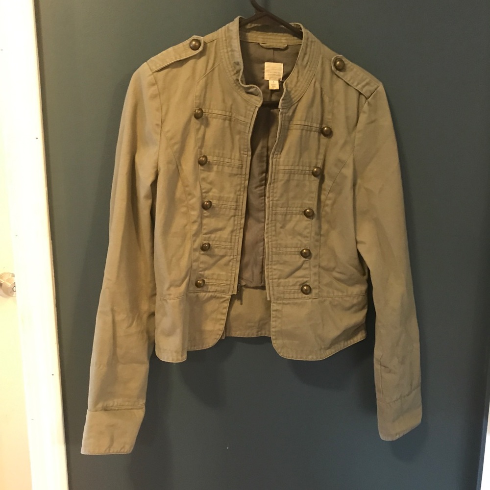 LC Lauren Conrad Military Jacket