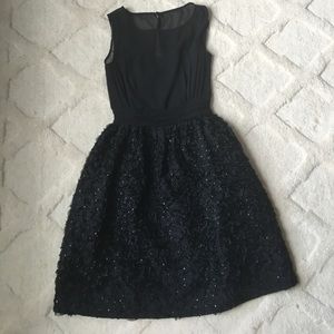 French Connection Black Sequin dress French Connection Black Sequin dress